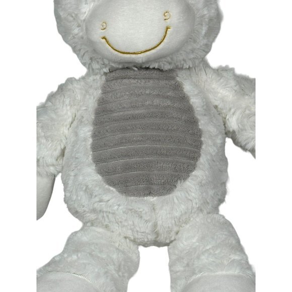 Spark Create Imagine Plush Unicorn Rattle‎ Crinkle White 11" Gold Horn - Picture 4 of 7